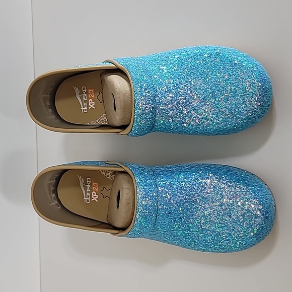 Dansko Clogs XP 2.0 Brand New Glitter Clogs Size 40/ 10 - Picture 6 of 15